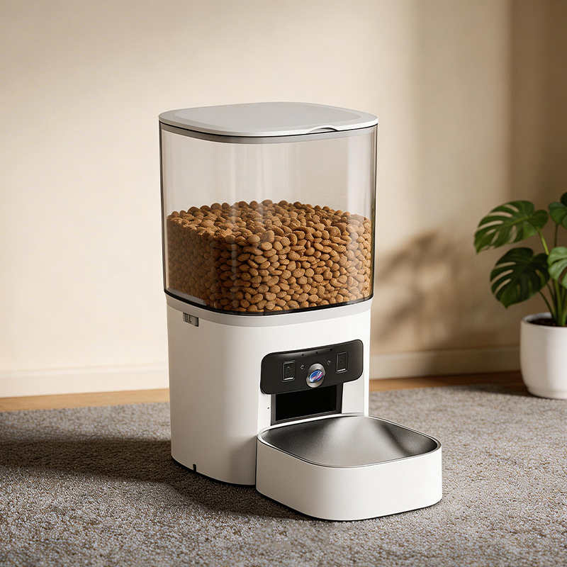 MAS-3007 Dual-Lens Smart Pet Feeder with 6L Transparent Hopper MAS-3007 Dual-Lens Smart Pet Feeder with 6L Transparent Hopper